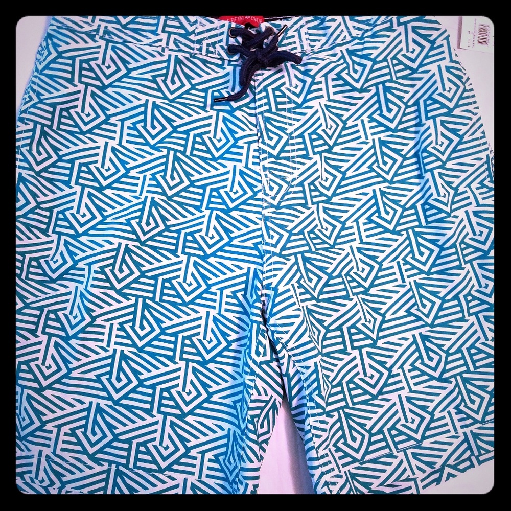 Nice, new swim trunks for summer.
